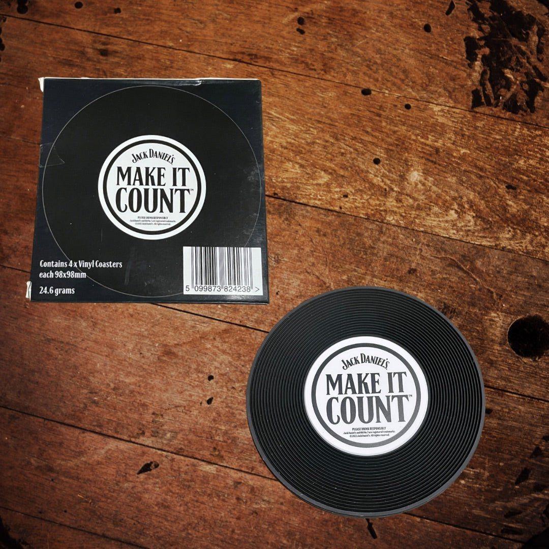 Jack Daniel’s Vinyl Coasters from the UK - The Whiskey Cave