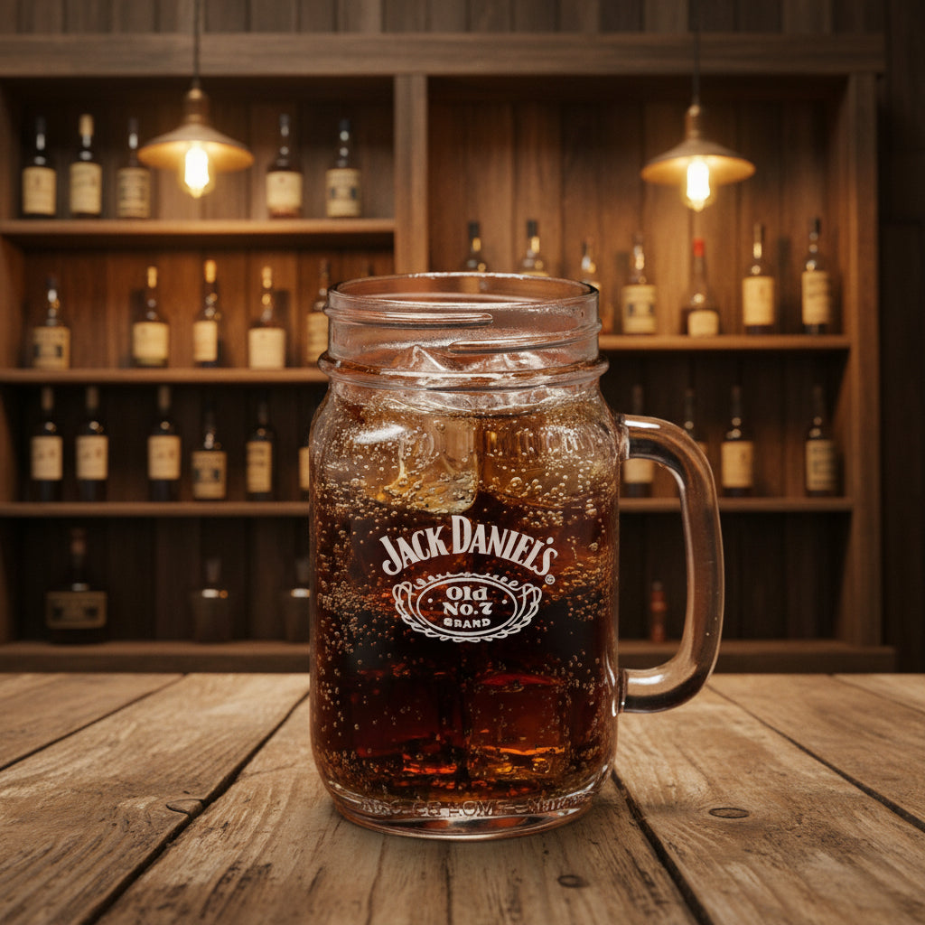 Jack Daniel’s White Swing Logo Jar Mug - The Whiskey Cave