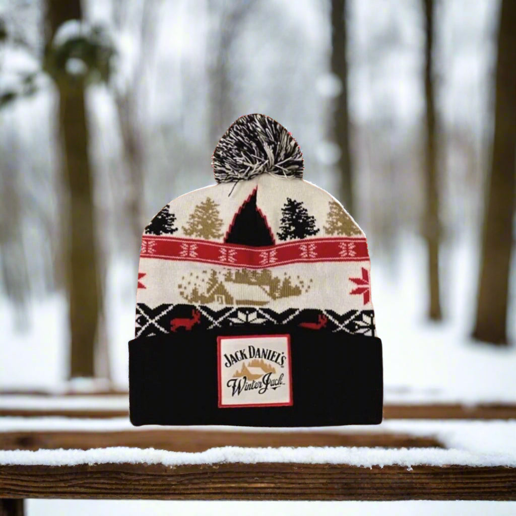 Jack Daniel’s Winter Jack Acrylic Knit Hat - The Whiskey Cave
