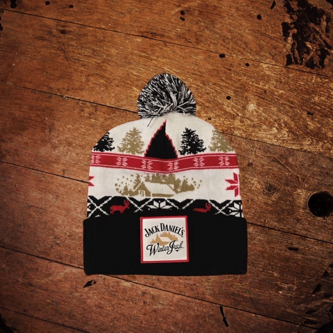 Jack Daniel’s Winter Jack Acrylic Knit Hat - The Whiskey Cave