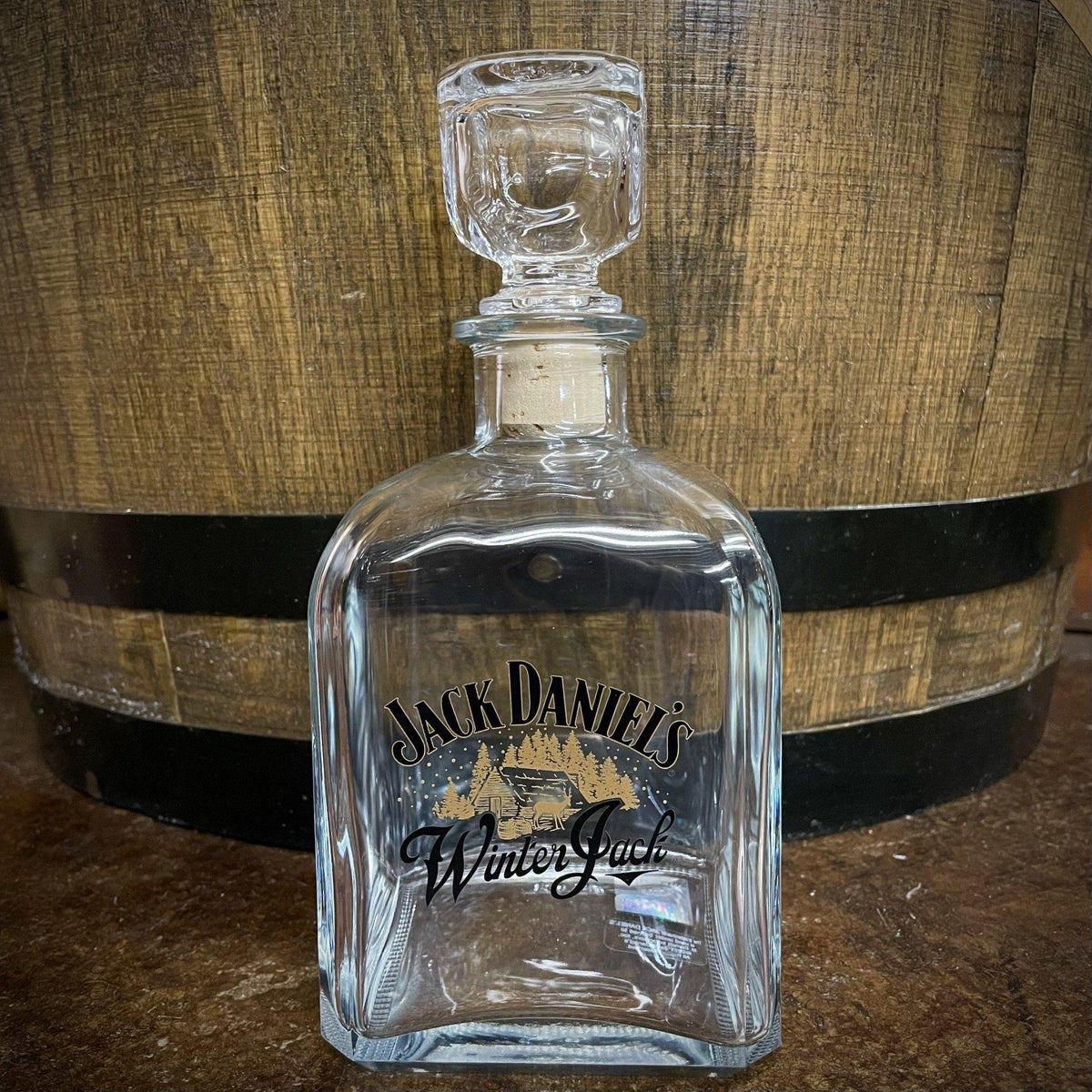 Jack Daniels Winter Jack Decanter.