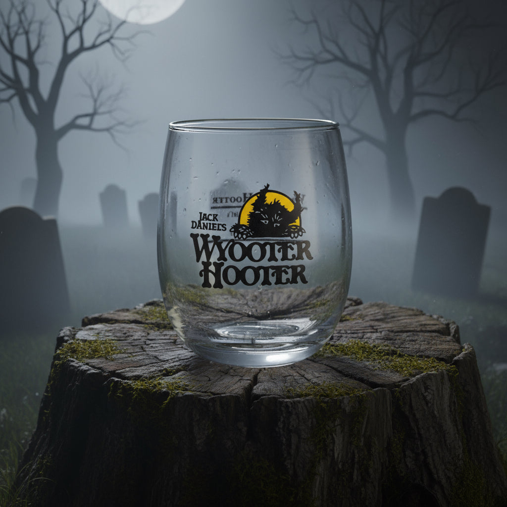 Jack Daniel’s Wyooter Recipe Glass Round - The Whiskey Cave
