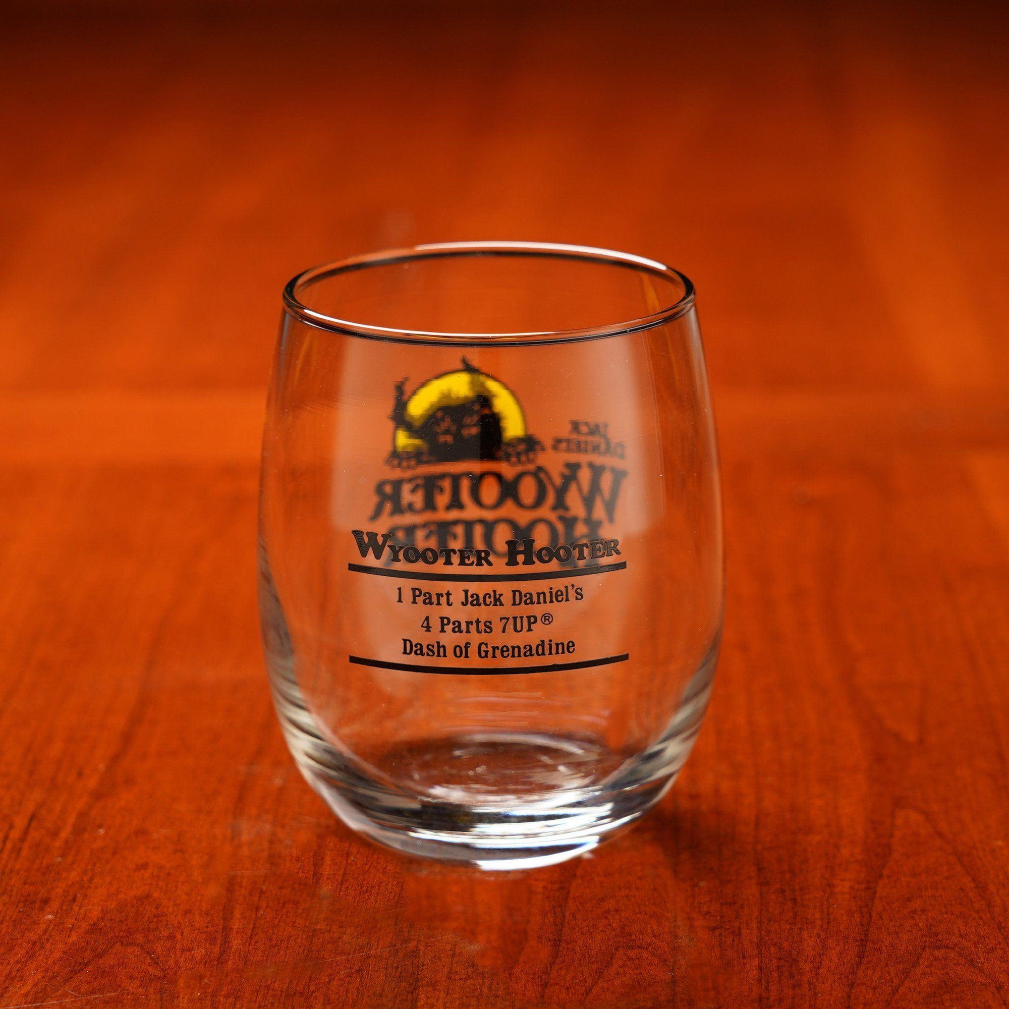 Jack Daniel’s Wyooter Recipe Glass Round - The Whiskey Cave