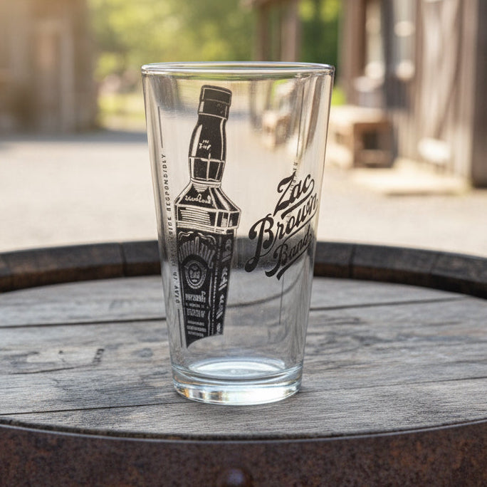 Jack Daniel’s Zac Brown Pint Glass - The Whiskey Cave