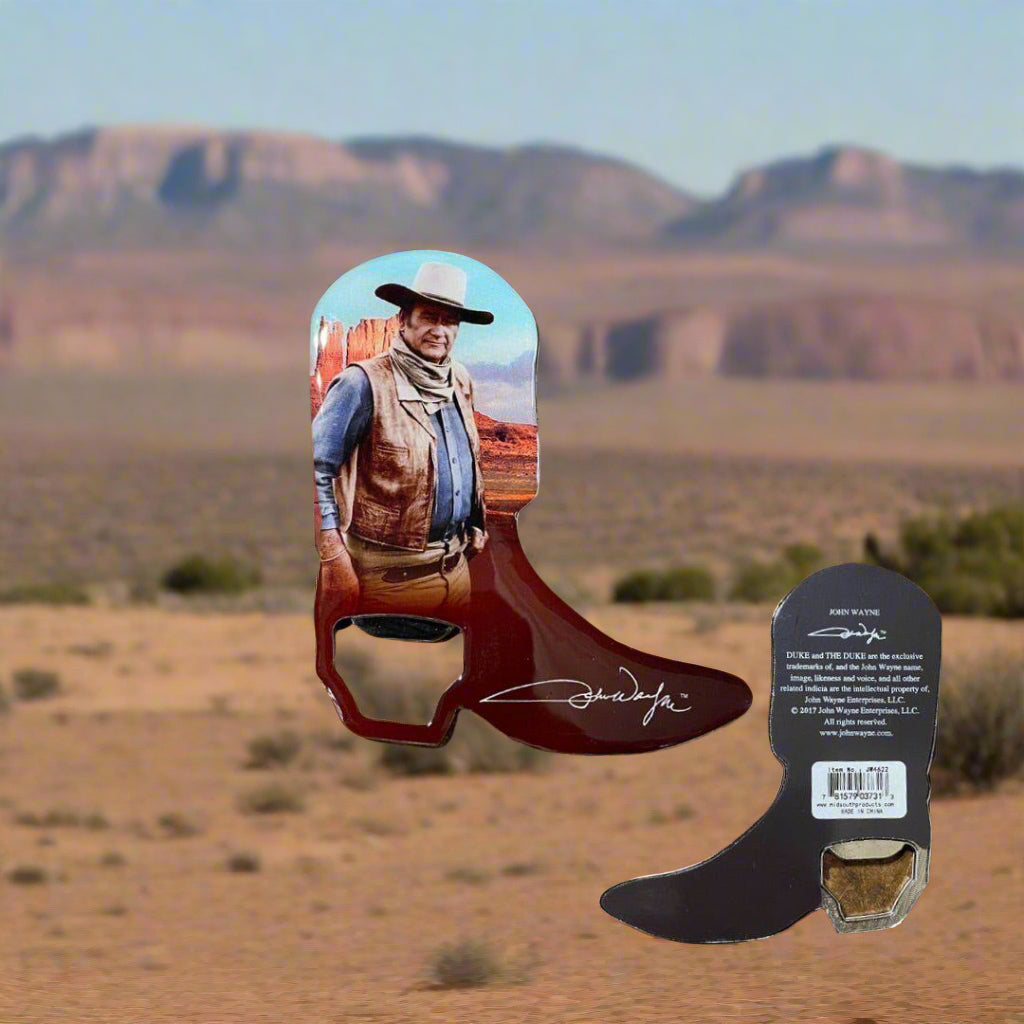 John Wayne Magnetic Boot Opener - The Whiskey Cave