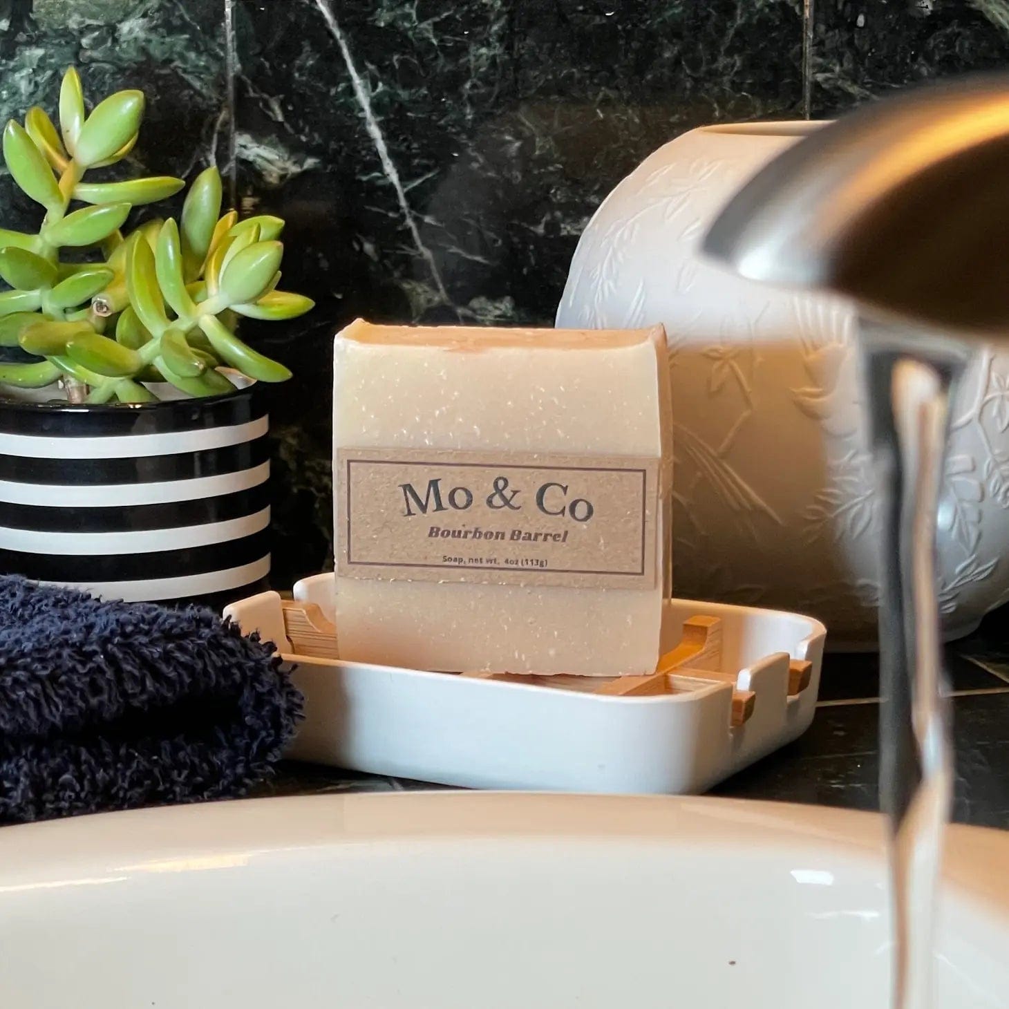 Mo and Company Bourbon Barrel Soap - The Whiskey Cave