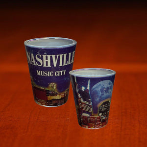 Music City Nashville Shot Glass - The Whiskey Cave