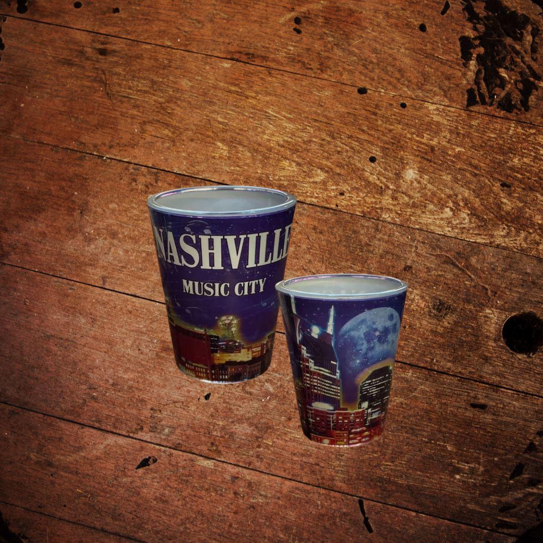 Music City Nashville Shot Glass - The Whiskey Cave