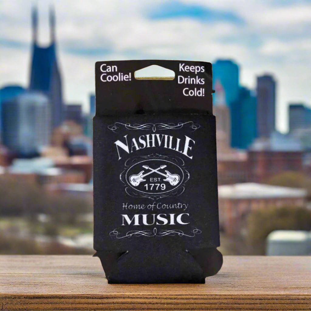 Nashville Tennessee 2 Sided Can Koozie - The Whiskey Cave