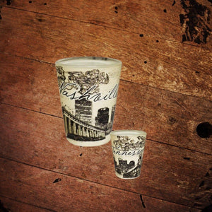 Nashville Tennessee Landmarks Shot Glass - The Whiskey Cave