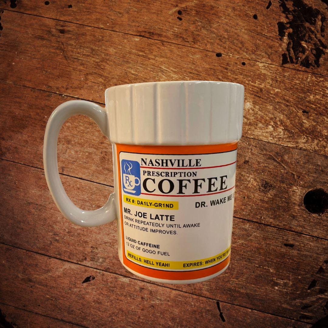 Nashville Tennessee Prescription RX Mug - The Whiskey Cave
