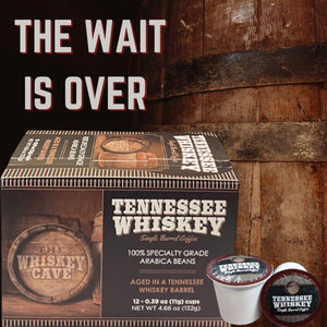 NEW Tennessee Whiskey Single Barrel Coffee 12 Single Serve K-Pods - The Whiskey Cave