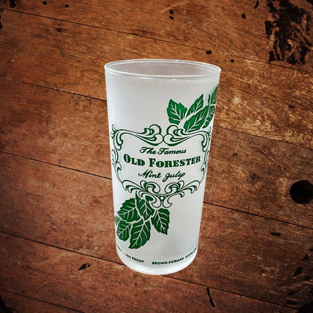 Old Forester Vintage Frosted Mint Julep Glass - The Whiskey Cave