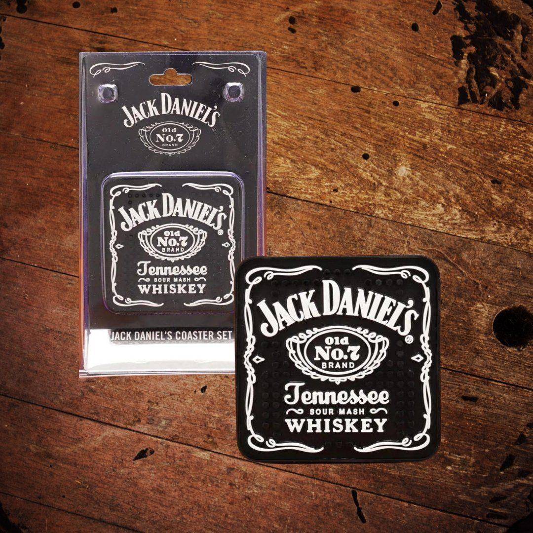 Set of Four Jack Daniel’s Non Slip Coasters - The Whiskey Cave