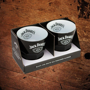 Set of Two Jack Daniel’s Double Old Fashioned Glasses - The Whiskey Cave