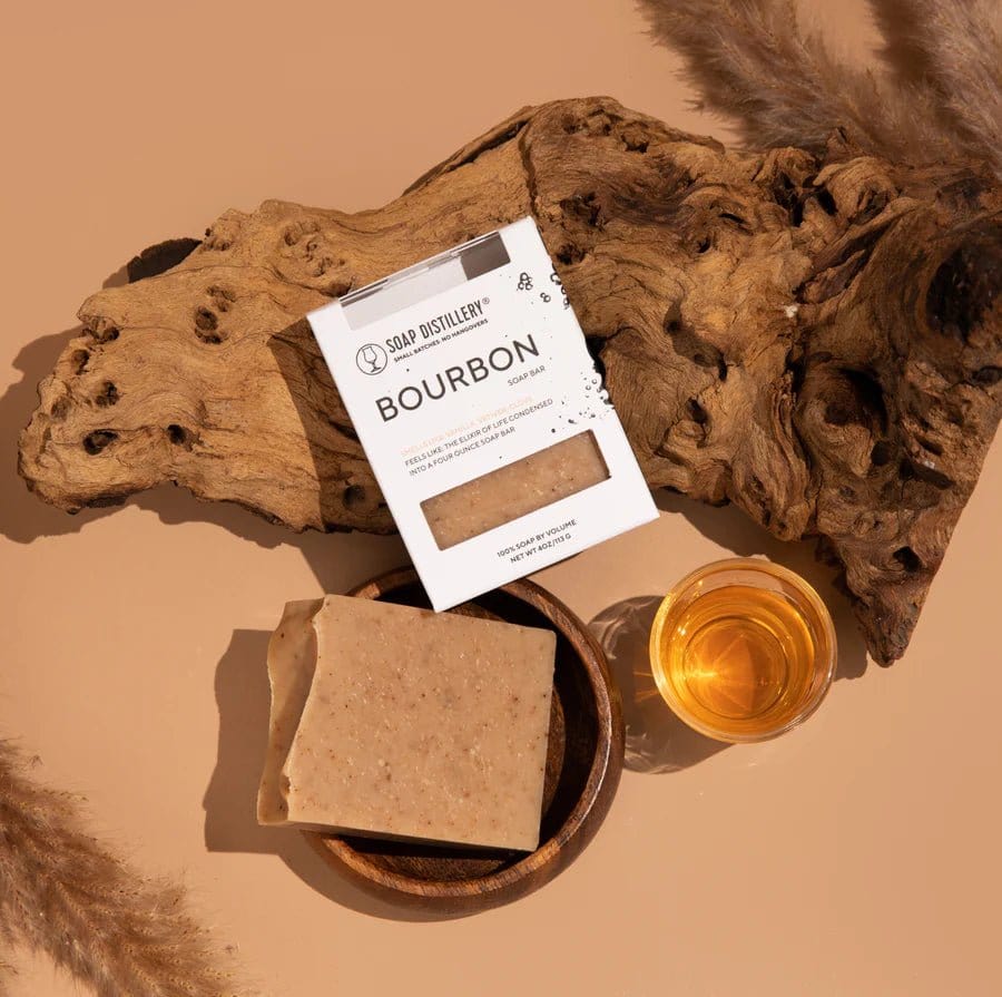 Soap Distillery Bourbon All Natural Soap Bar - The Whiskey Cave