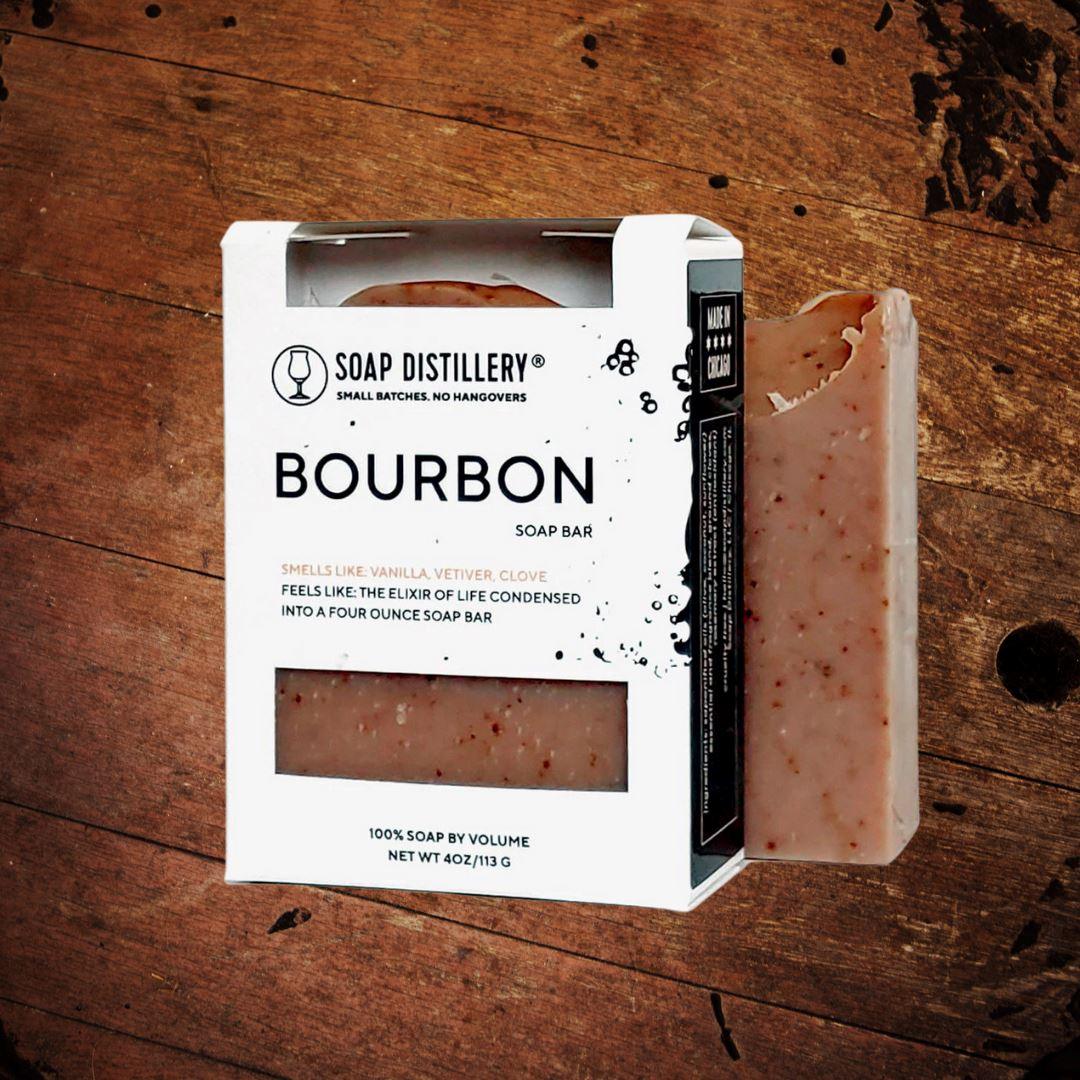 Soap Distillery Bourbon All Natural Soap Bar - The Whiskey Cave