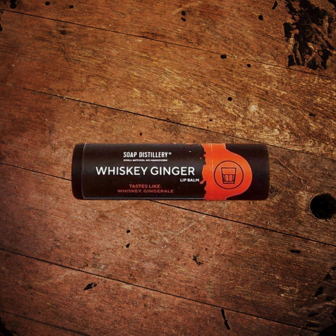Soap Distillery Whiskey Ginger All Natural Lip Balm - The Whiskey Cave