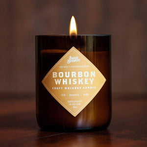 Swag Brewery Bourbon 100% Soy Candle Made in the USA - The Whiskey Cave