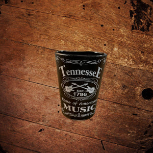 Tennessee Home of American Music Shot Glass - The Whiskey Cave