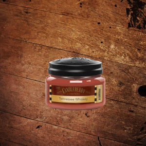 Tennessee Whiskey 4 ounce Soy Blend Candle Made in the USA by Candleberry - The Whiskey Cave