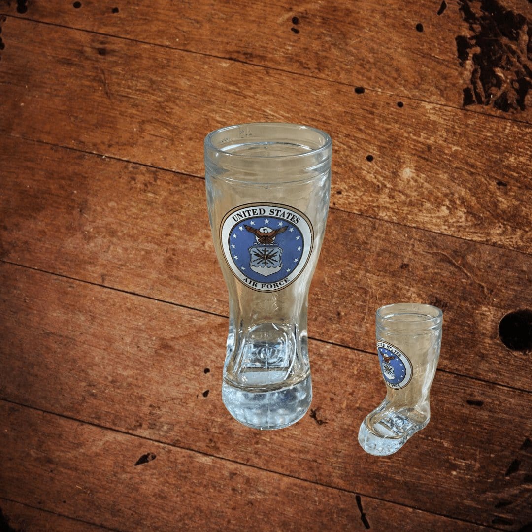 USA Air Force Shot Glass Boot - The Whiskey Cave
