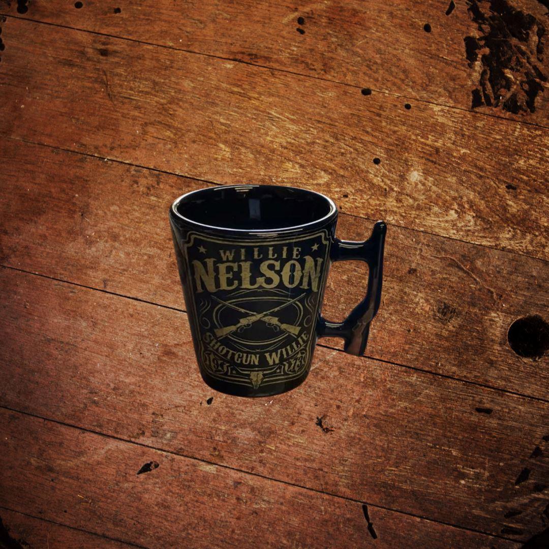 Willie Nelson Shotgun Willie Shot Glass - The Whiskey Cave