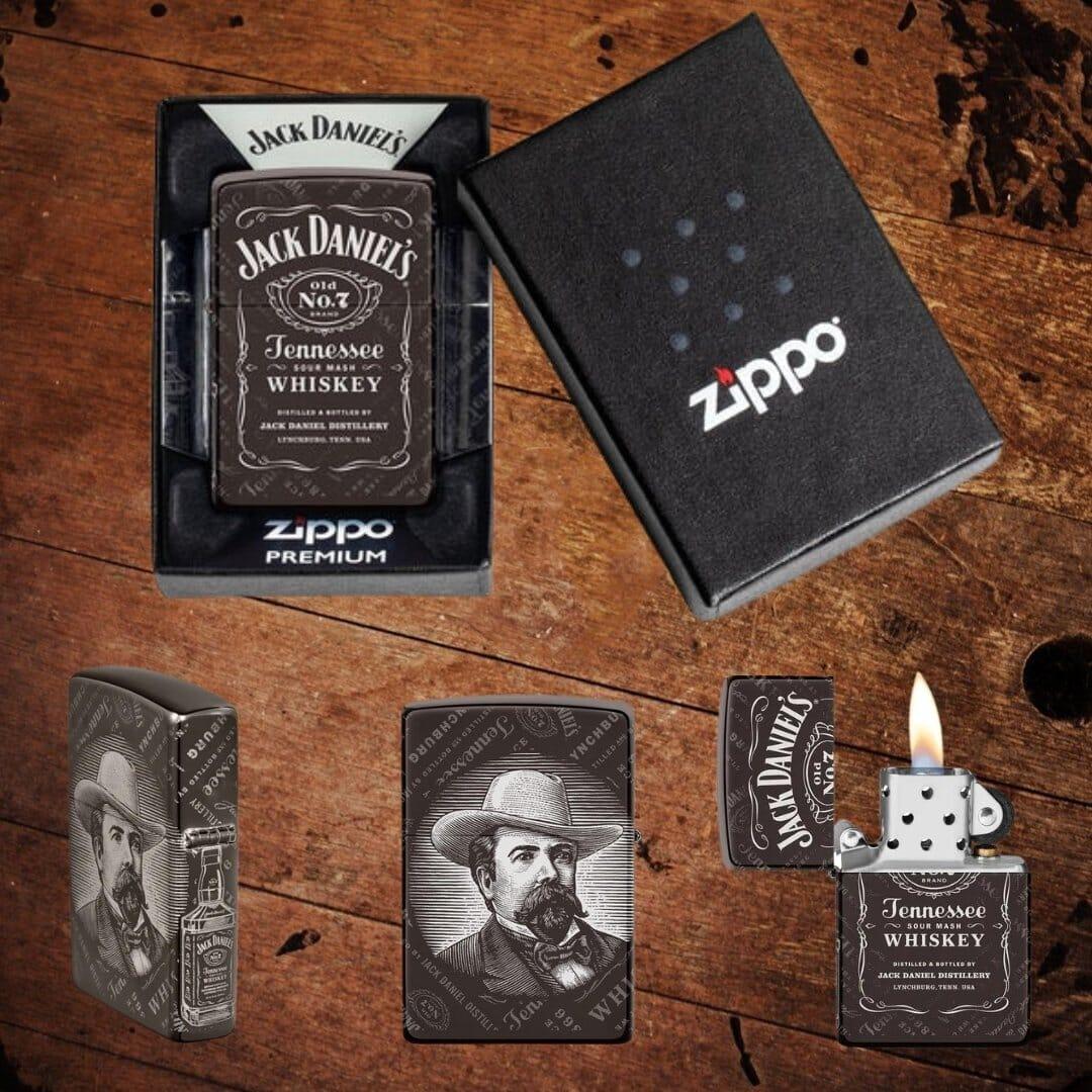 Zippo Jack Daniel's Black Lighter