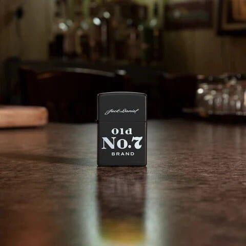 Zippo Jack Daniel’s Black Matte Lighter - The Whiskey Cave