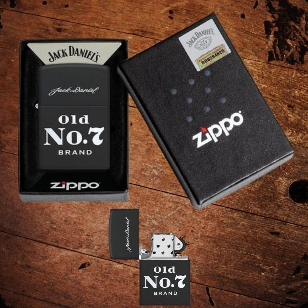 Encendedor Zippo Jack Daniel's Design Dorado - Agatha Market