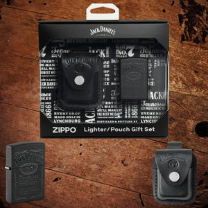 Zippo Jack Daniel’s Lighter and Pouch Gift Set - The Whiskey Cave
