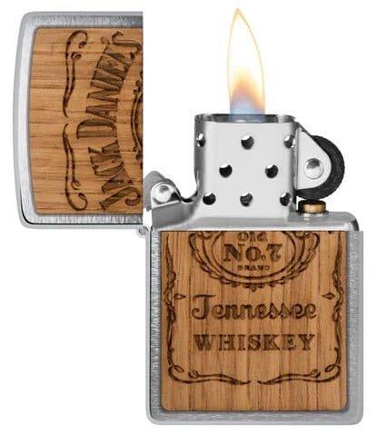 Zippo Jack Daniel’s USA WOODCHUCK Lighter - The Whiskey Cave